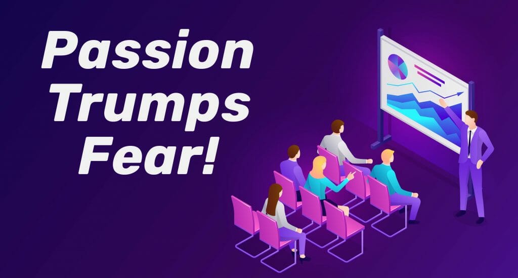 public speaking with a stutter - passion trumps fear